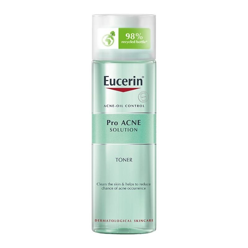 Nước Hoa Hồng Eucerin Dành Cho Da Mụn Acne-Oil Control Pro Acne Solution Toner 200ml