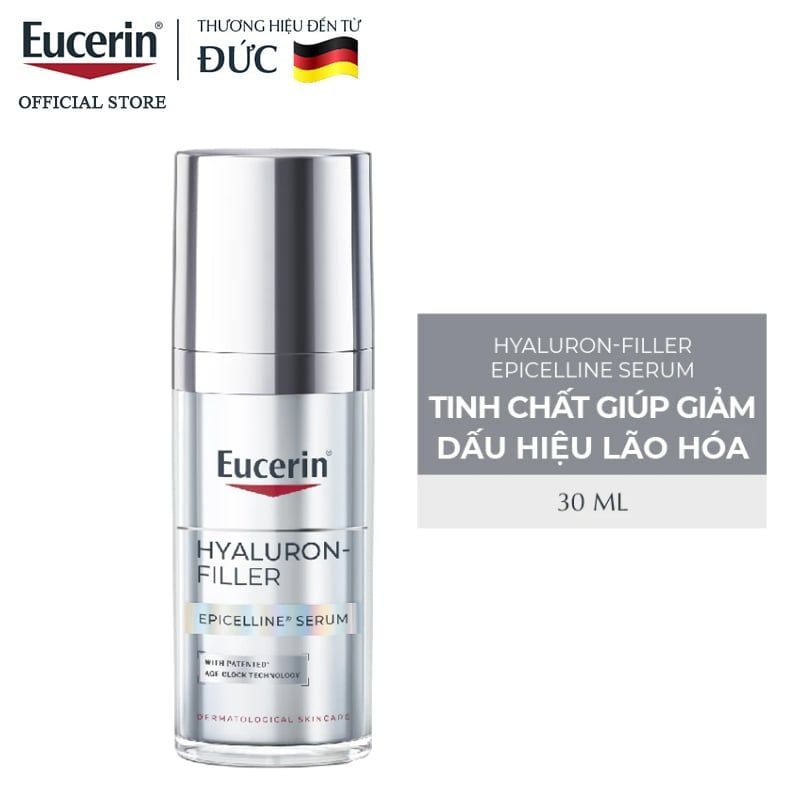 Serum Eucerin Hỗ Trợ Ngăn Lão Hóa Da Hyaluron-Filler Epicelline Serum 30ml
