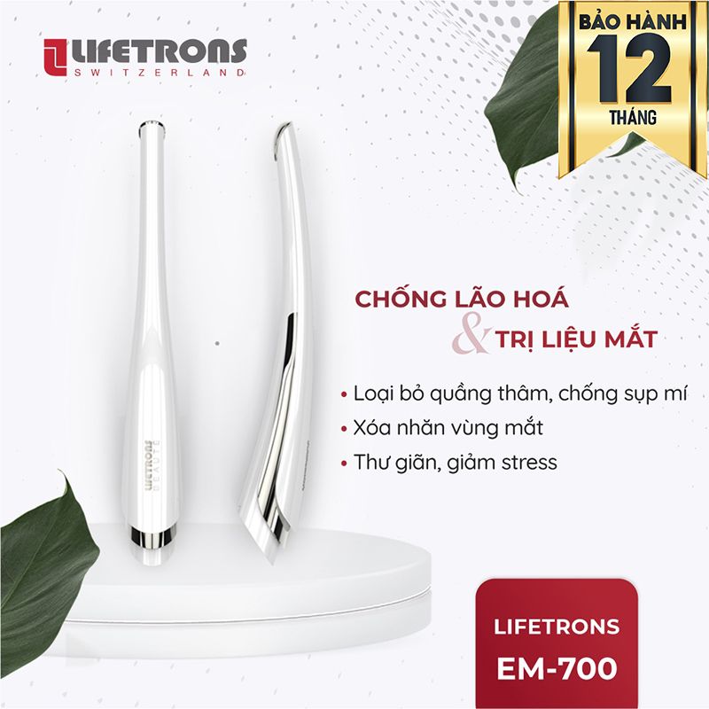 Máy Massage Chống Lão Hóa, Trị Liệu Mắt Lifetrons EM-700