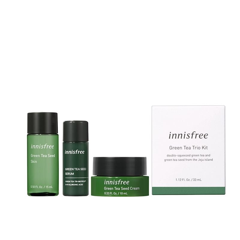 Serum Innisfree Dưỡng Ẩm Sâu, Phục Hồi Da Mụn Innisfree Green Tea Seed Hyaluronic Serum