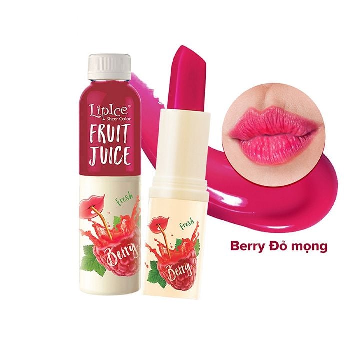 Son Dưỡng Có Màu Chiết Xuất Trái Cây LipIce Sheer Color Fruit Juice 4g