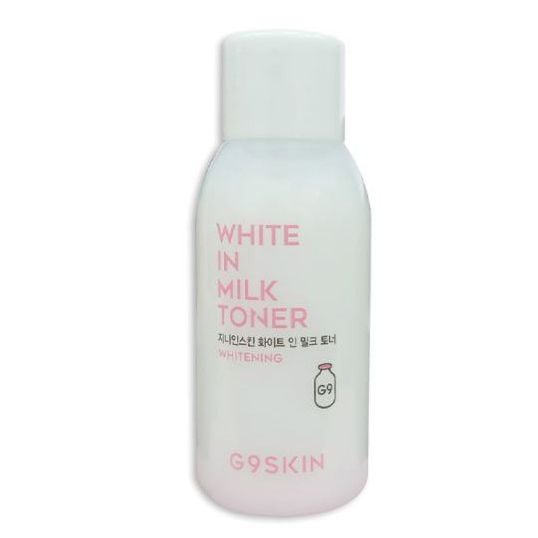 Nước Hoa Hồng Hỗ Trợ Dưỡng Trắng Da G9Skin White In Milk Toner 300ml