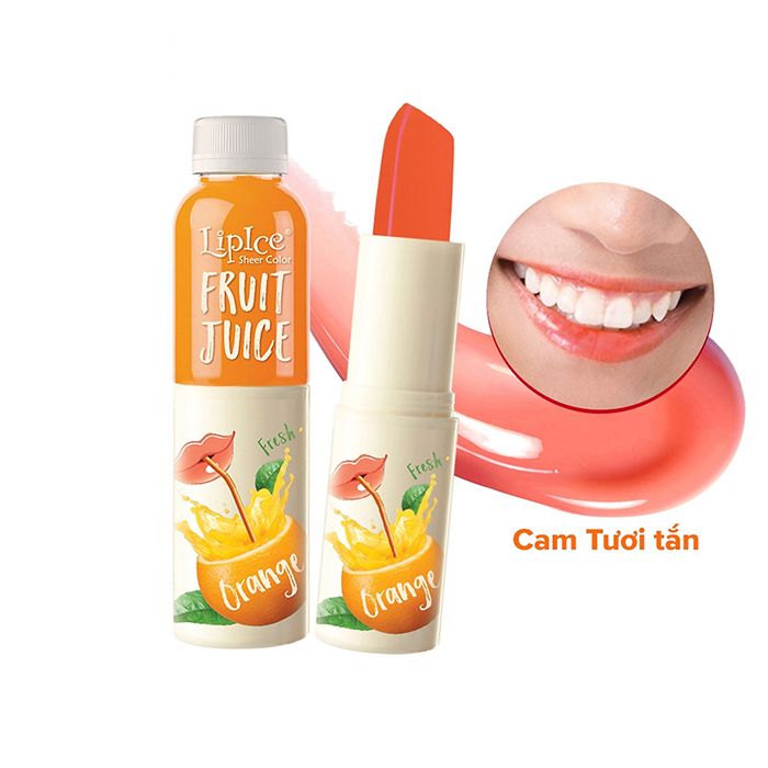 Son Dưỡng Có Màu Chiết Xuất Trái Cây LipIce Sheer Color Fruit Juice 4g