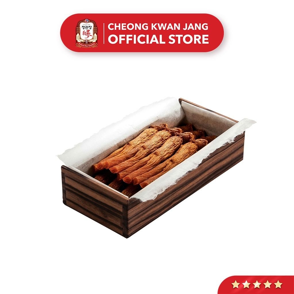 [Hộp 19 Củ] Nhân Sâm Khô Nguyên Củ Won KGC Korean Red Ginseng Root 300g