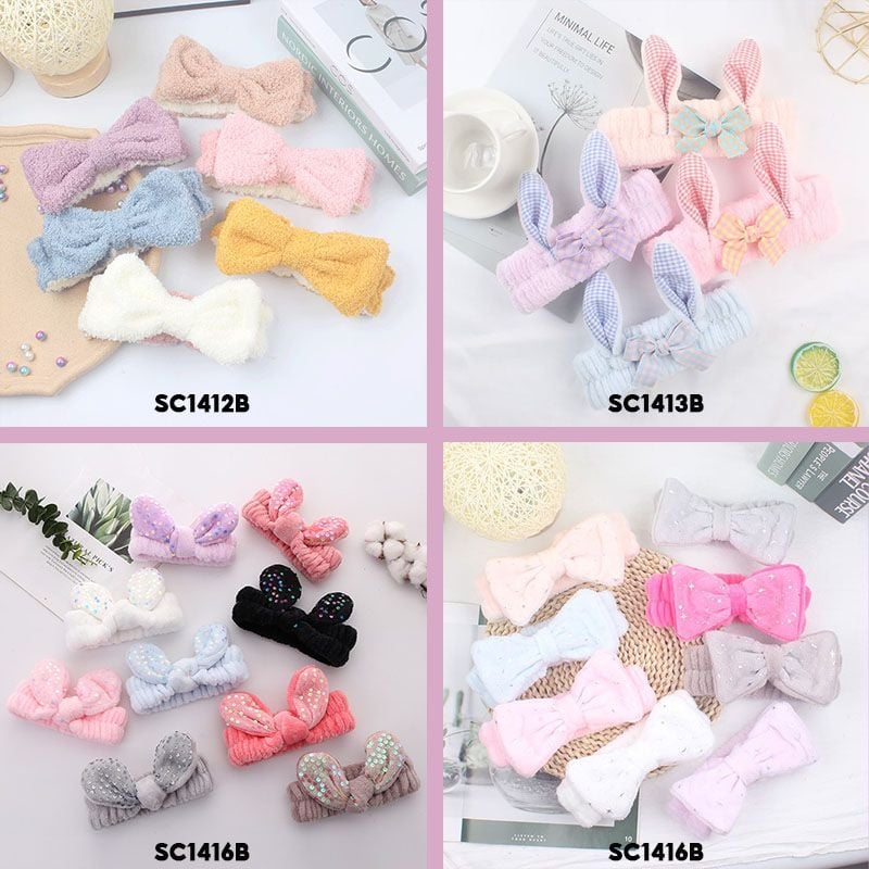 [NHẬP KHẨU] Băng Đô Thời Trang Họa Tiết Xinh Xắn Phong Cách Hàn Quốc TOOLA Hair Holder Headband