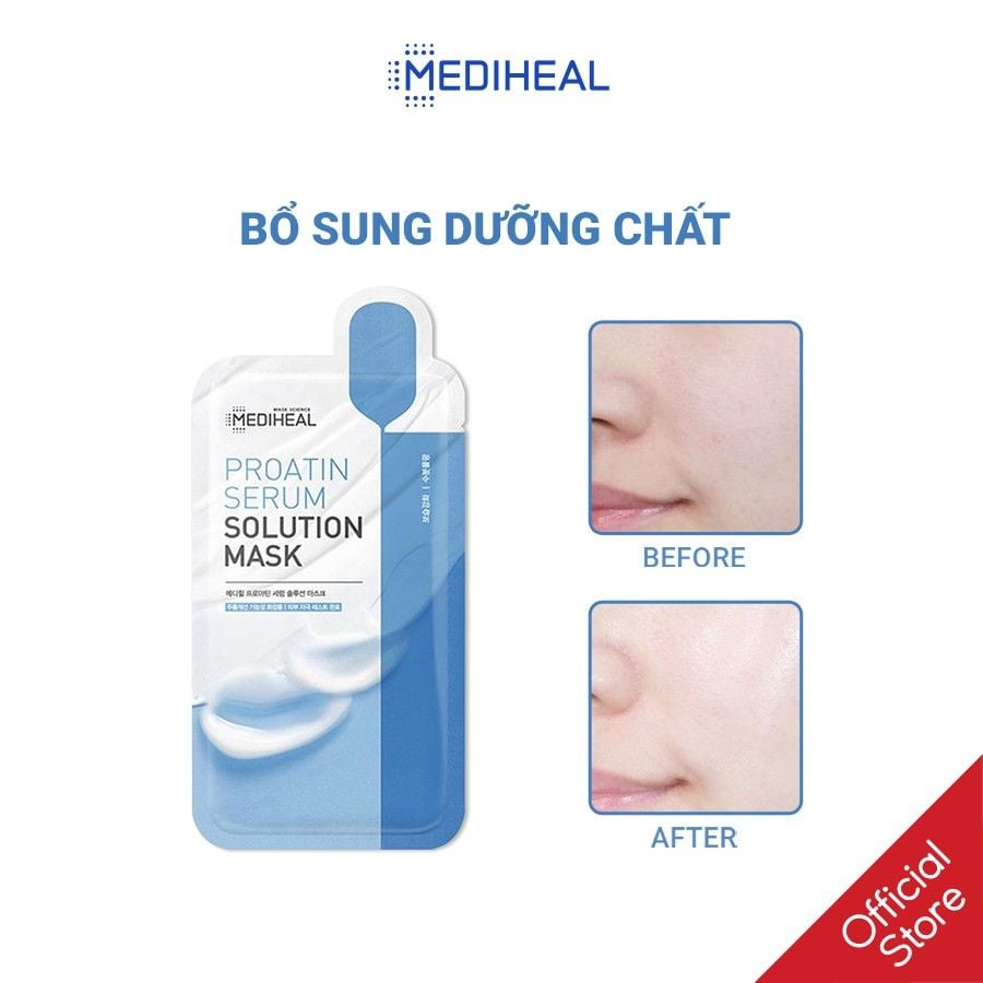 Mặt Nạ Dưỡng Ẩm, Phục Hồi Chuyên Sâu Mediheal Solution Mask