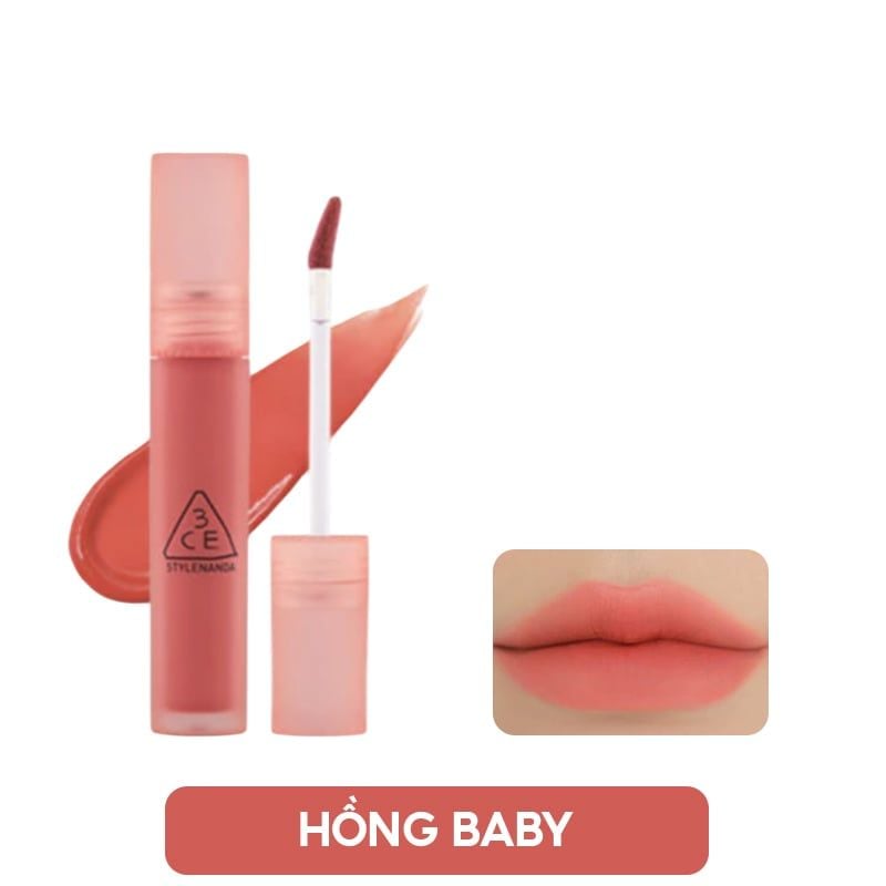 Son Kem Lì 3CE Mịn Mượt Nhẹ Môi Blur Water Tint 4.6g