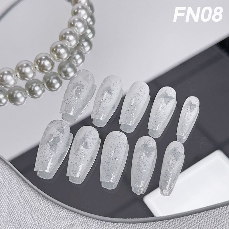 [NHẬP KHẨU] Hộp 24 Móng Tay Giả Siêu Bền Nhiều Họa Tiết Xinh Xắn TOOLA Nail Box (Kèm Keo, Dán Móng Tiện Dụng)