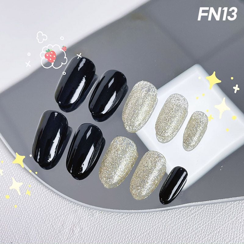 [NHẬP KHẨU] Hộp 24 Móng Tay Giả Siêu Bền Nhiều Họa Tiết Xinh Xắn UNK Nail Box (Kèm Keo, Dán Móng Tiện Dụng)