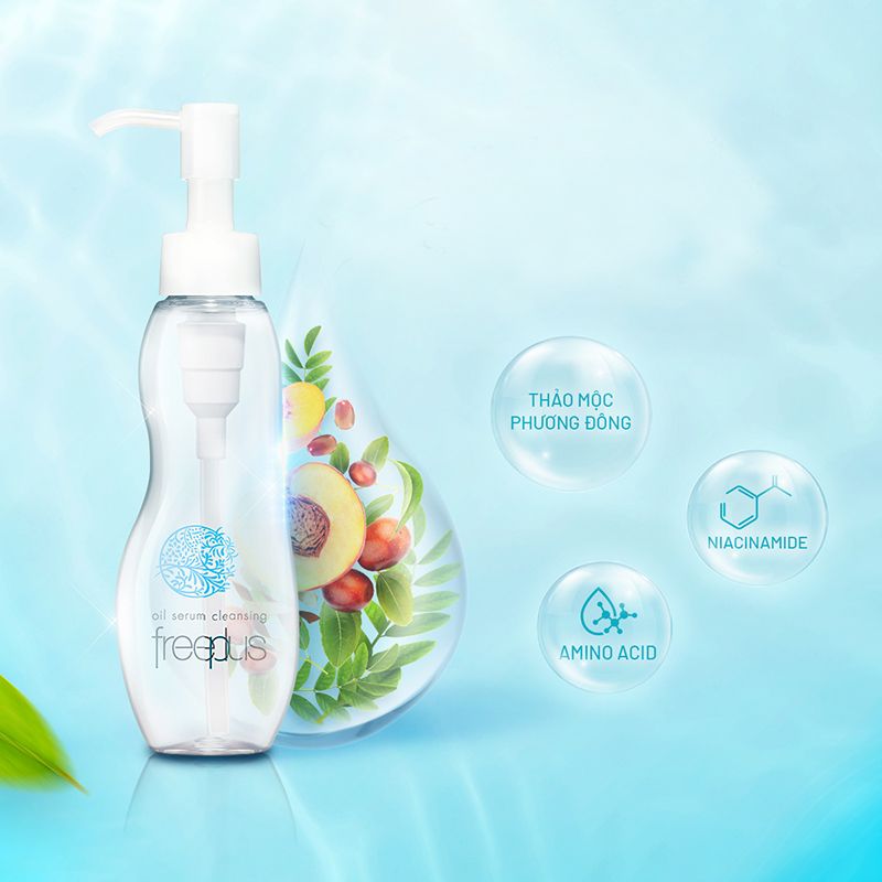 Dầu Tẩy Trang Freeplus Dịu Nhẹ Oil Serum Cleansing 100ml