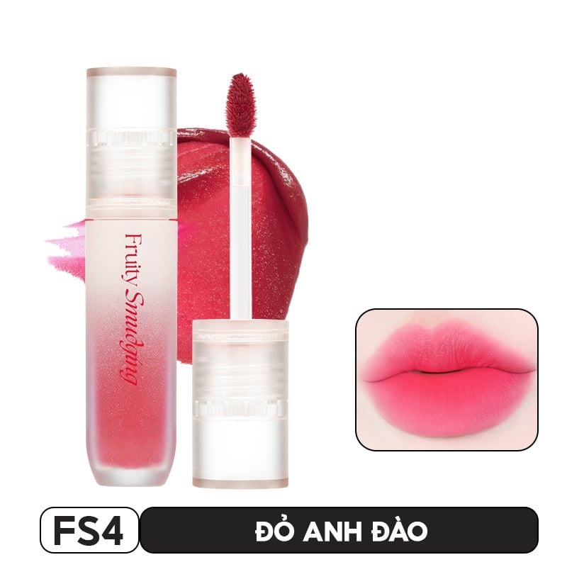 Son Kem Lì Mịn Mượt Merzy Fruity Smudging Velvet Tint 3.5g