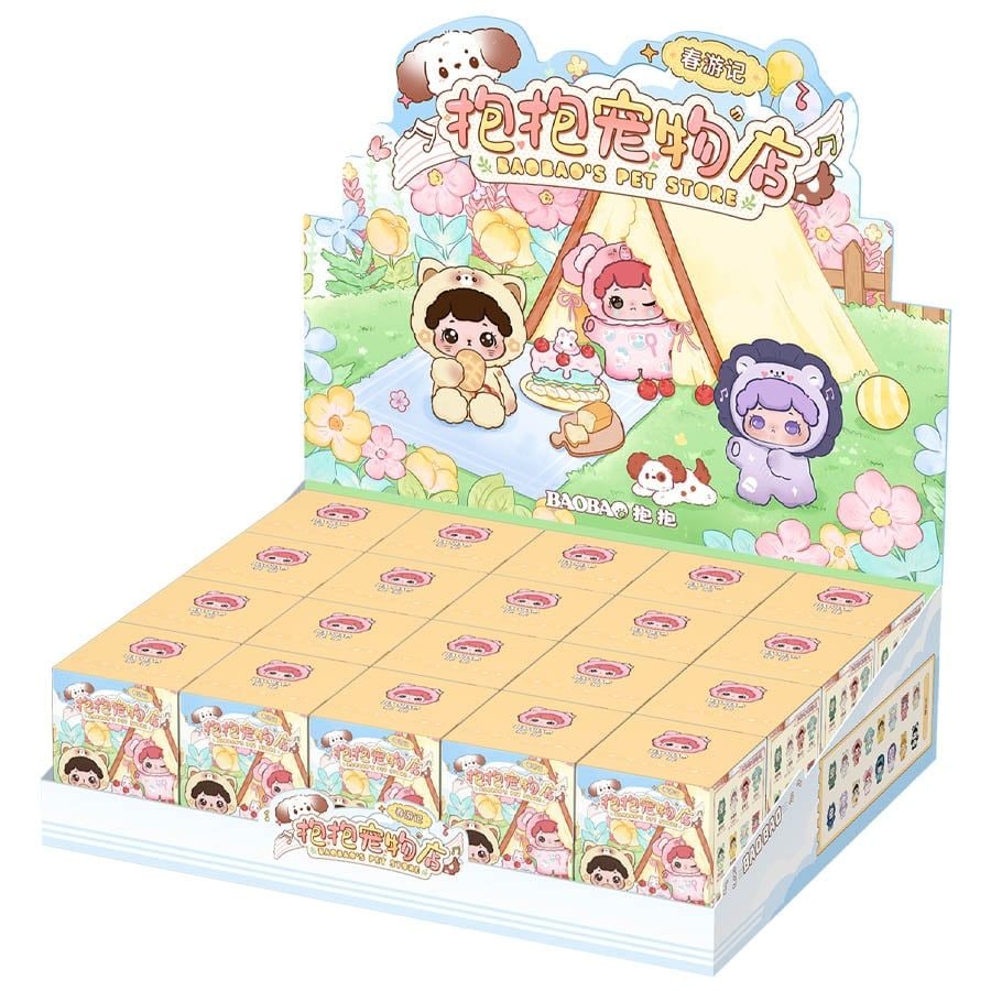 Mô Hình Đồ Chơi TOYBEBOP Baobao's Pet Store Spring Outin Series - BB-00220