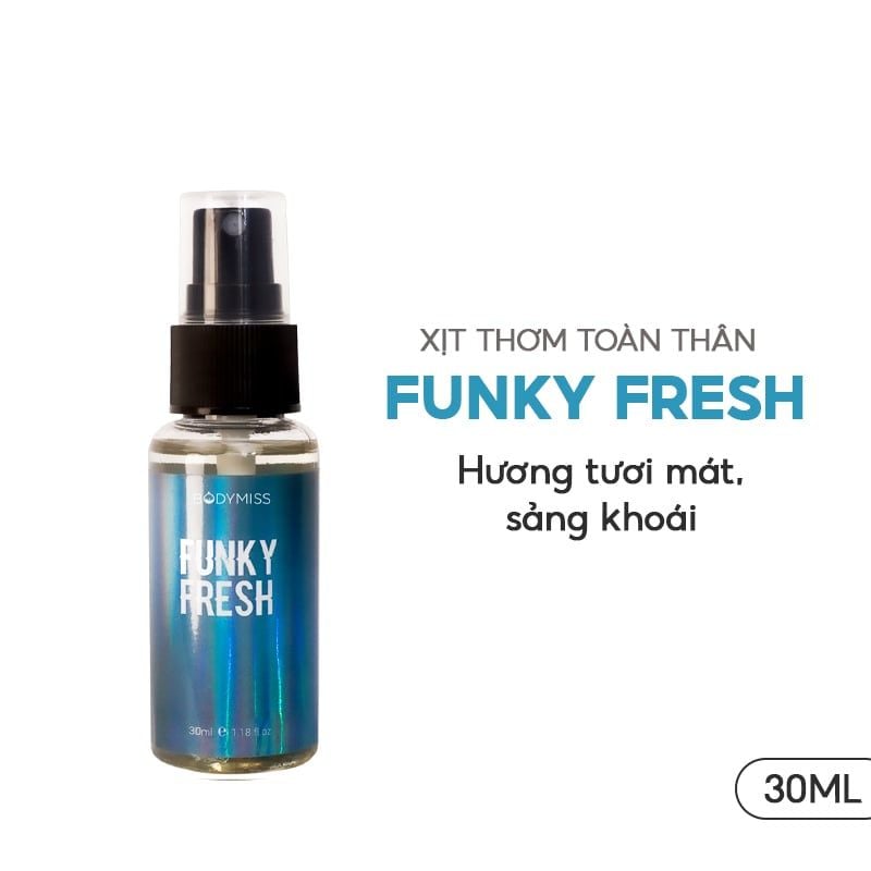 Xịt Thơm Toàn Thân Hương Cho Nam & Nữ Bodymiss