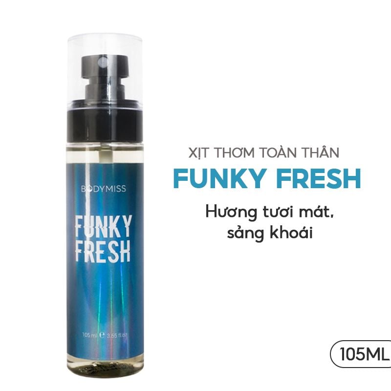 Xịt Thơm Toàn Thân Hương Cho Nam & Nữ Bodymiss