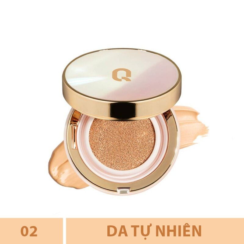 Phấn Nước Che Phủ Mỏng Mịn, Kiềm Dầu Hiệu Quả Glamrr Q Long Wear DD Cushion SPF50/PA+++