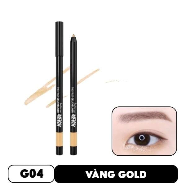 [Màu 1-14] Chì Kẻ Mắt Dạng Gel Lâu Trôi Merzy The First Gel Eyeliner 0.5g