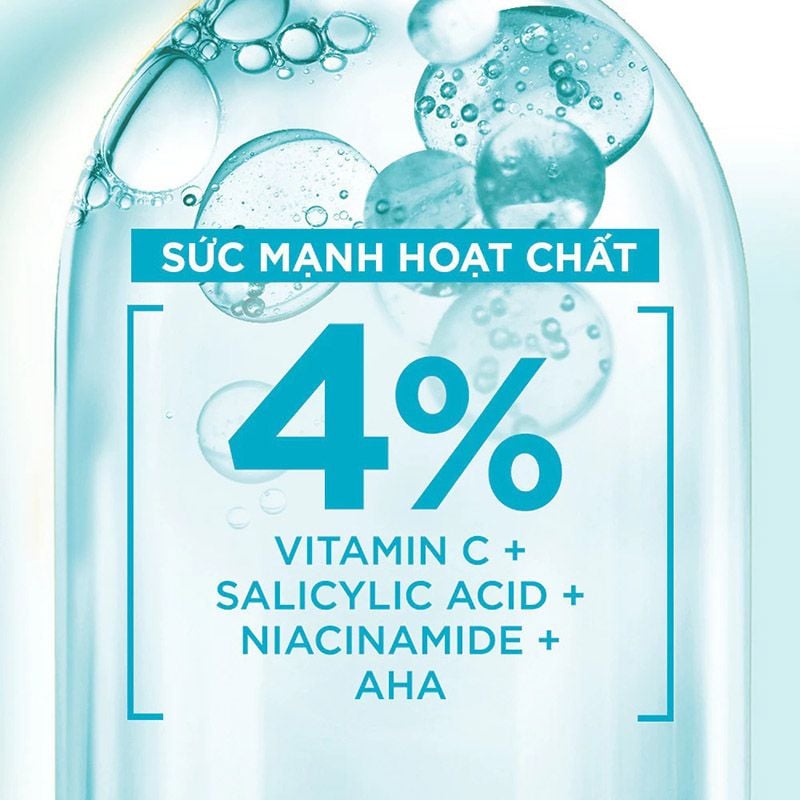 Serum Garnier Tinh Chất Dưỡng Sáng Da, Mờ Thâm Nám Skin Naturals Bright Complete Anti - Acne Booster Serum