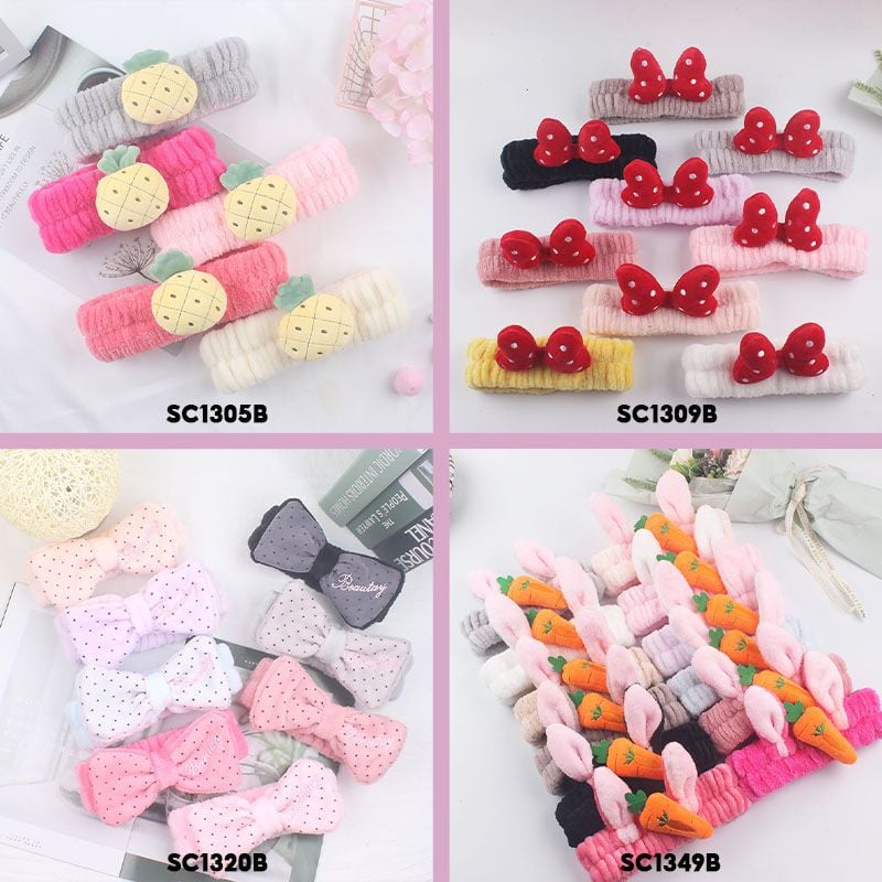 [NHẬP KHẨU] Băng Đô Thời Trang Họa Tiết Xinh Xắn Phong Cách Hàn Quốc TOOLA Hair Holder Headband