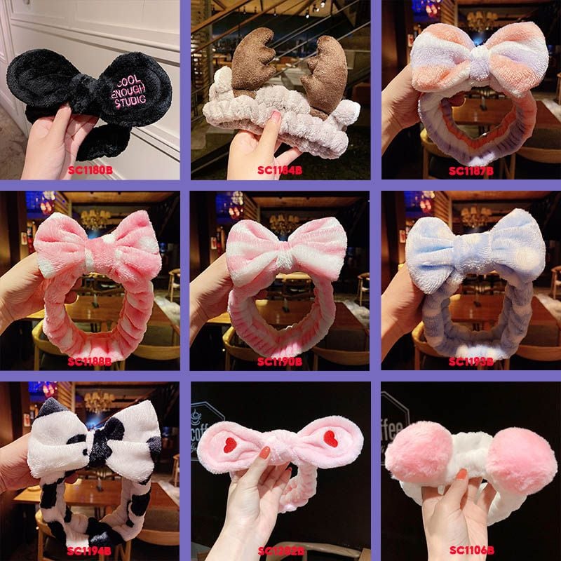[NHẬP KHẨU] Băng Đô Thời Trang Họa Tiết Xinh Xắn Phong Cách Hàn Quốc TOOLA Hair Holder Headband