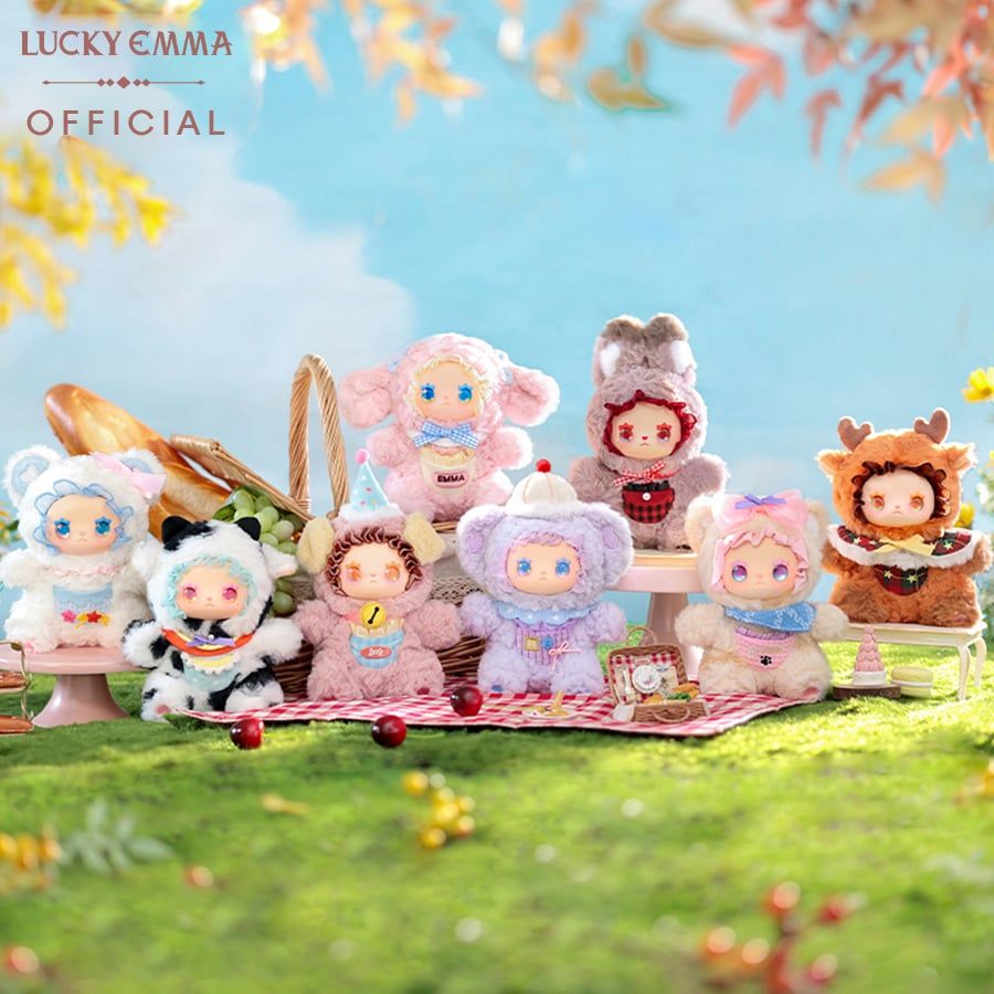 Móc Khóa Gấu Bông Lucky Emma Lovely Emma Pocket Zoo Series - MJ-000081