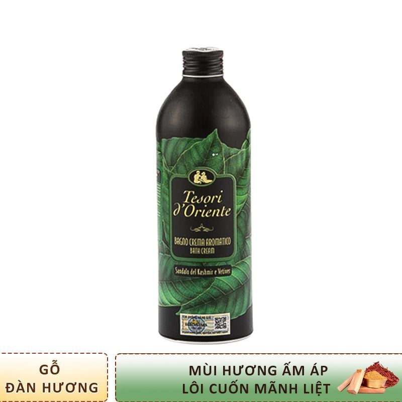 Sữa Tắm Hương Nước Hoa Ý Cao Cấp Nhiều Mùi Tesori d'Oriente Aromatic Bath Cream