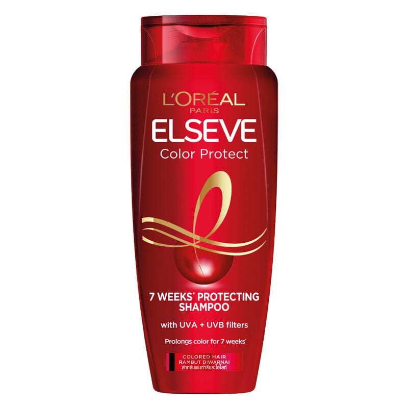 Dầu Gội Bảo Vệ Màu Tóc Nhuộm L'Oreal Elseve Color Protect 7 Weeks Shampoo 280ml