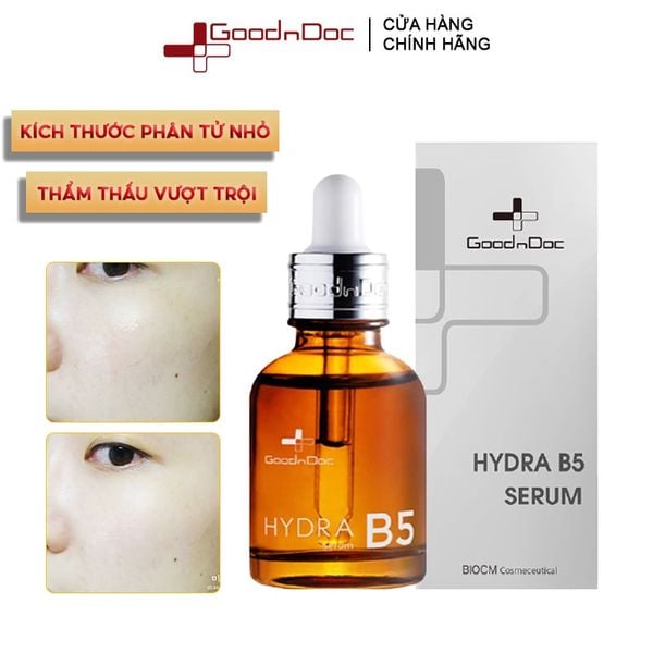 Serum GoodnDoc Tinh Chất Dưỡng Sáng Da, Cấp Ẩm GoodnDoc Hydrat B5 Serum 30ml