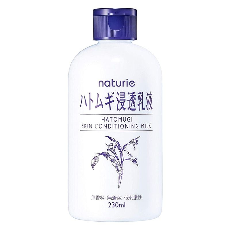 Sữa Dưỡng Ẩm Naturie Cân Bằng Da Mịn Màng Chiết Xuất Hạt Ý Dĩ Hatomugi Skin Conditioning Milk 230ml