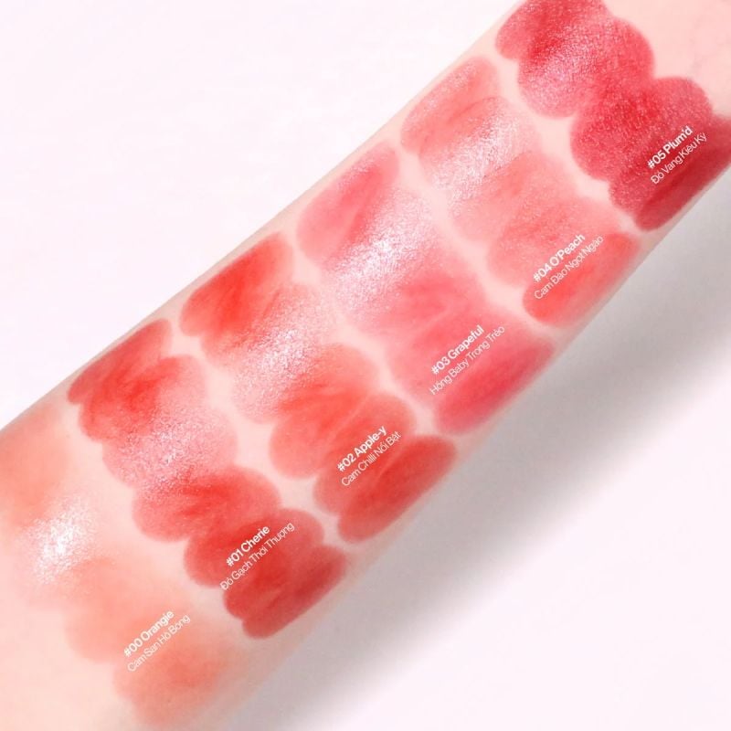 Son Dưỡng Có Màu Glamrr Q Thuần Chay Vegan Super Lip Balm 4.5g