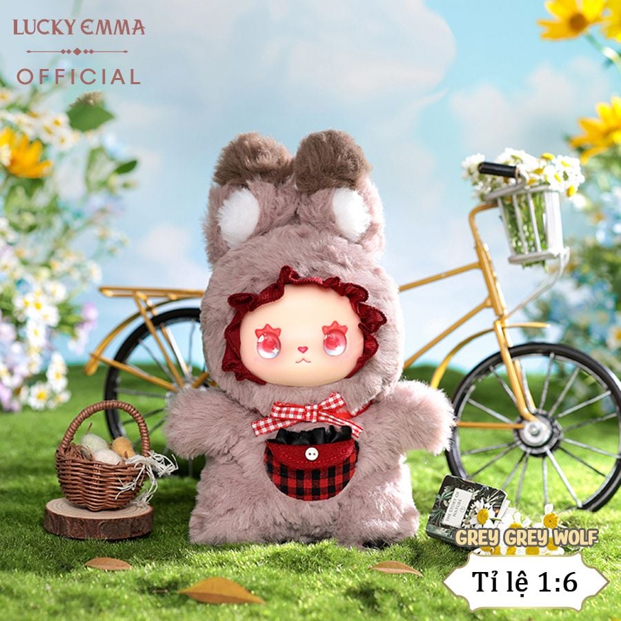 Móc Khóa Gấu Bông Lucky Emma Lovely Emma Pocket Zoo Series - MJ-000081
