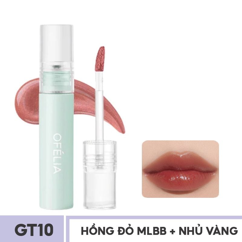 Son Tint Bóng, Lâu Trôi Cho Đôi Môi Căng Mọng Ofélia Lolli Glow Tint 3.9g