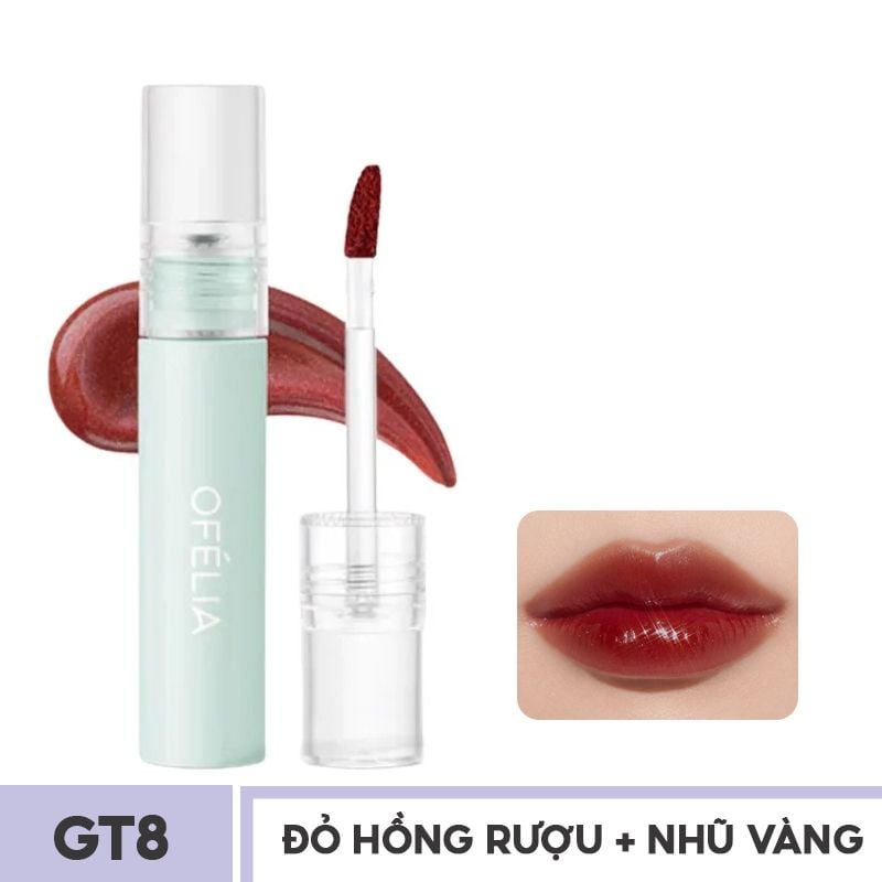 Son Tint Bóng, Lâu Trôi Cho Đôi Môi Căng Mọng Ofélia Lolli Glow Tint 3.9g