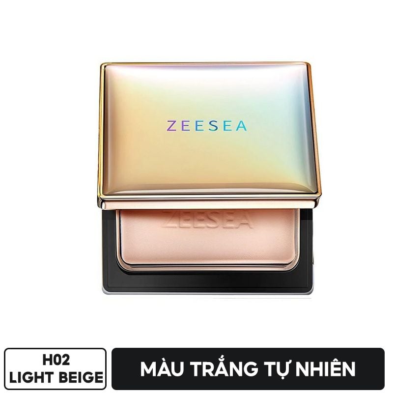 Phấn Nền Dạng Nén Kiềm Dầu, Chống Nước Zeesea Refreshing Silky Powder 8g