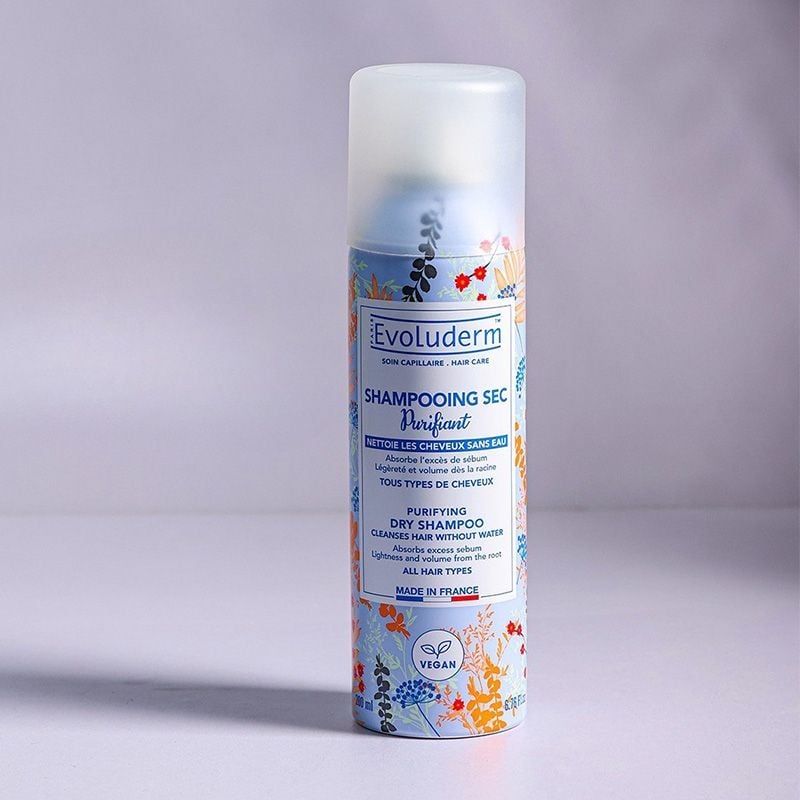 Dầu Gội Khô Evoluderm Purifying Shampoo Dry 200ml