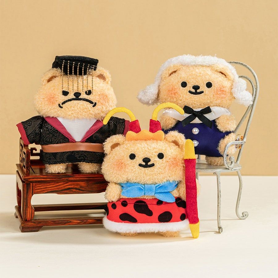 Móc Khóa Gấu Bông BearisBug Dream Career Series Plush Keychain