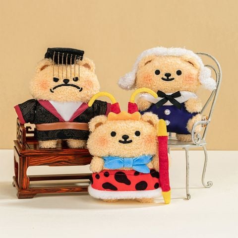  Móc Khóa Gấu Bông BearisBug Dream Career Series Plush Keychain 