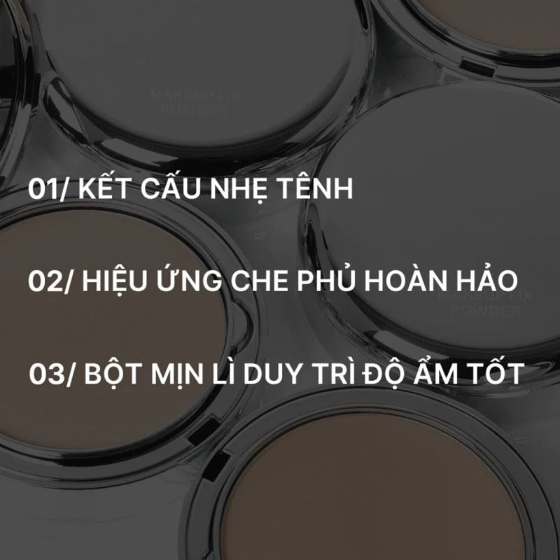 Phấn Phủ Cố Định Trang Điểm 3CE Makeup Fix Powder 9g