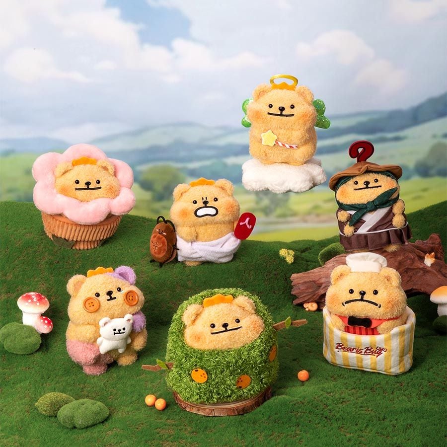 Gấu Bông BearisBug My Life Script Series Plush Blind Box - Q401
