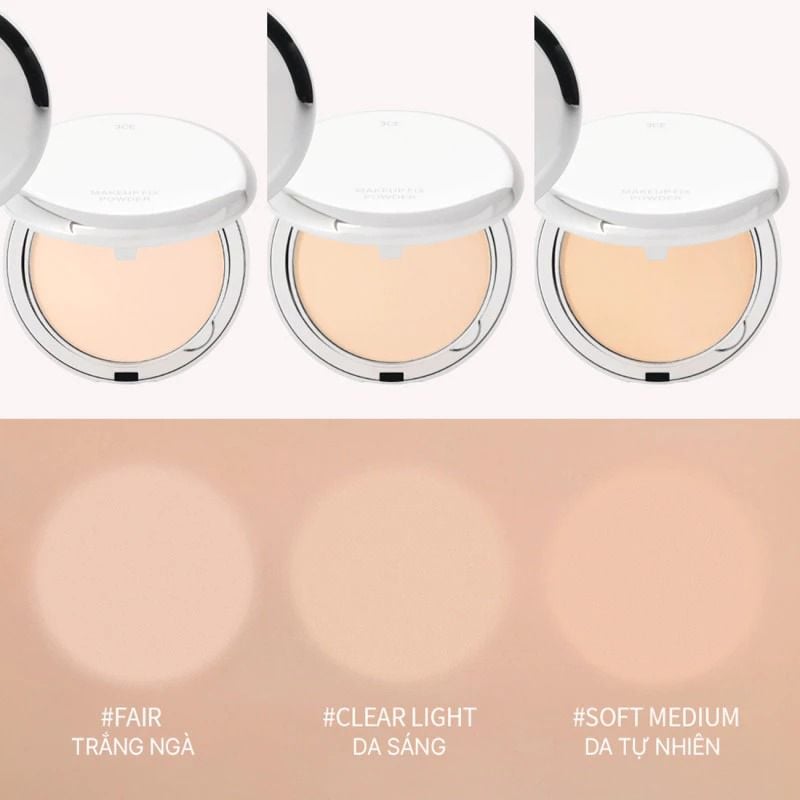 Phấn Phủ Cố Định Trang Điểm 3CE Makeup Fix Powder 9g