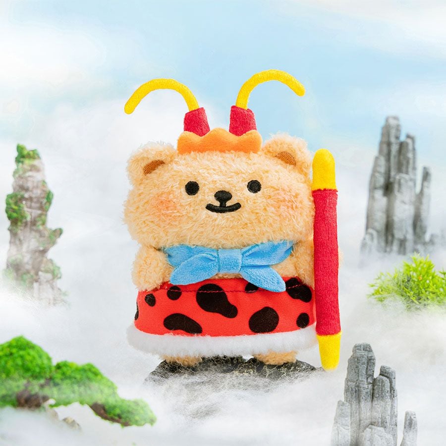 Móc Khóa Gấu Bông BearisBug Dream Career Series Plush Keychain