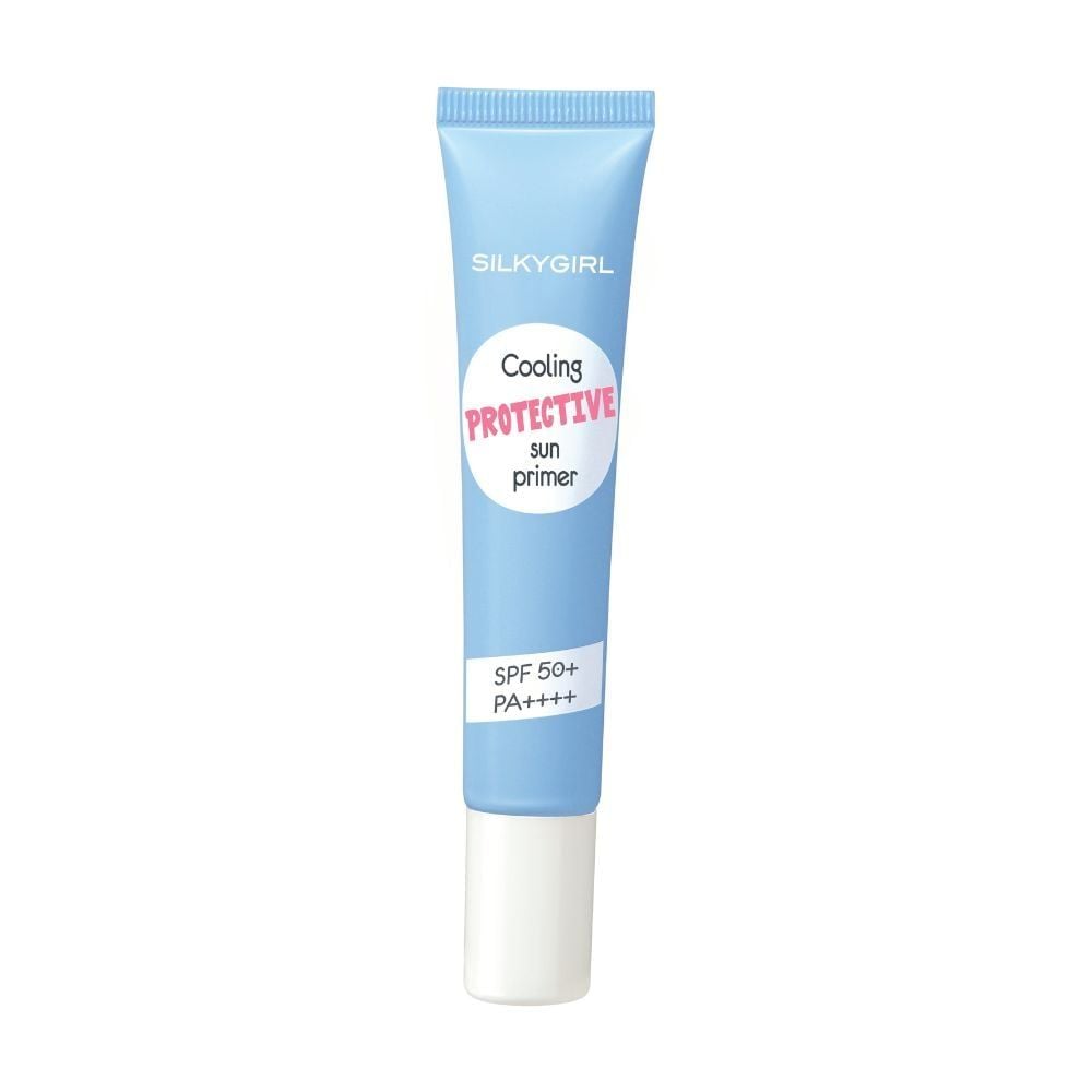 Kem Lót Chống Nắng Silkygirl Kiềm Dầu, Che Phủ Lỗ Chân Lông Cooling Protective Sun Primer 15ml