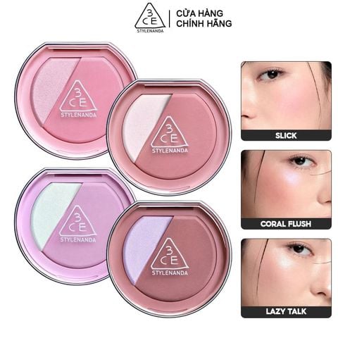 Phấn Má Hồng Bắt Sáng 3CE Blushlighter 9g