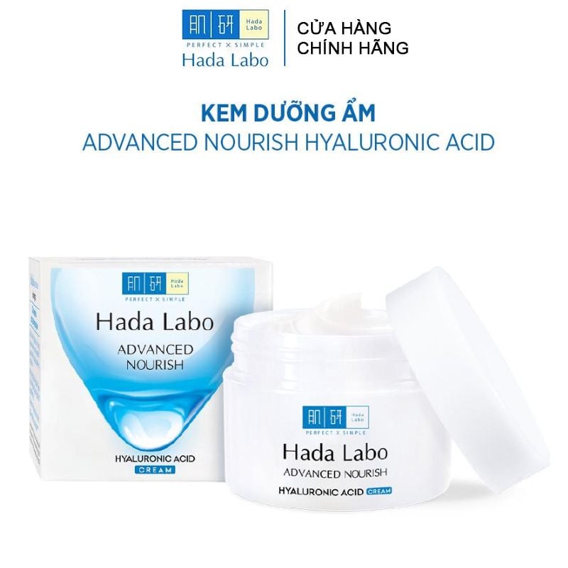 Kem Dưỡng Ẩm Hada Labo Advanced Nourish Hyaluron Cream 50g