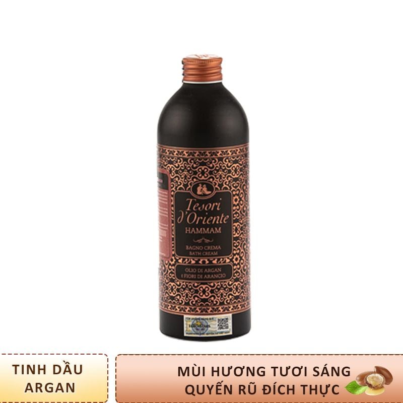 Sữa Tắm Hương Nước Hoa Ý Cao Cấp Nhiều Mùi Tesori d'Oriente Aromatic Bath Cream