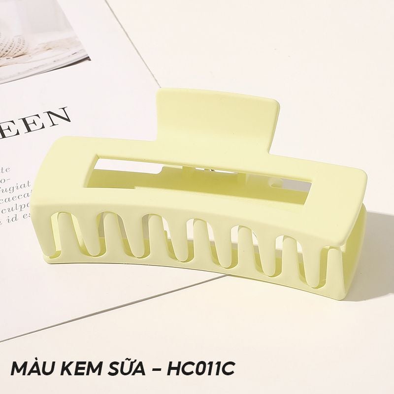 [NHẬP KHẨU] Kẹp Tóc Nhựa Hình Gợn Sóng, Mặt Trăng, Thanh Lịch Phong Cách Hàn Quốc TOOLA