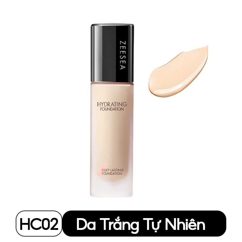 Kem Nền Kiềm Dầu, Che Khuyết Điểm Tốt Lâu Trôi Zeesea Silky Lasting Foundation 30g