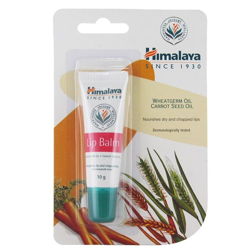 Son Dưỡng Môi Hồng Hào Chiết Xuất Cà Rốt Himalaya Herbals Lip Balm 10g