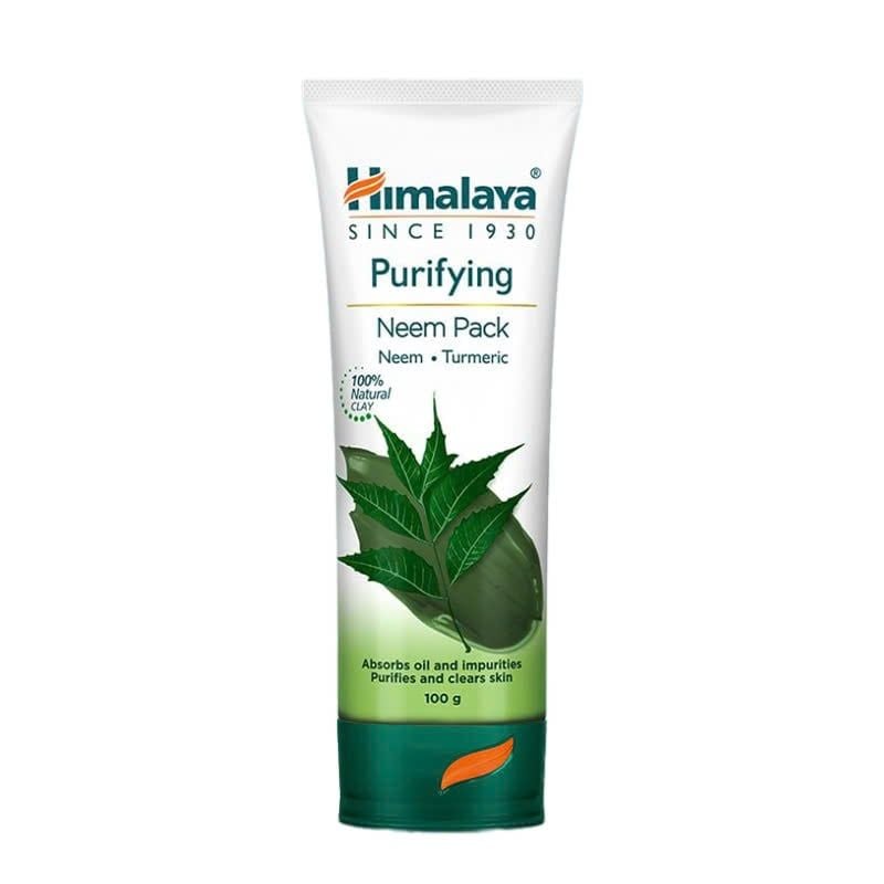 Mặt Nạ Đất Sét Himalaya Kiểm Soát Dầu Chiết Xuất lá Neem Neem Face Pack