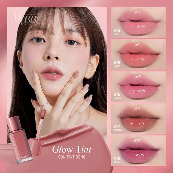  Son Tint Bóng Bbia Thuần Chay Glow Tint 3.2g 