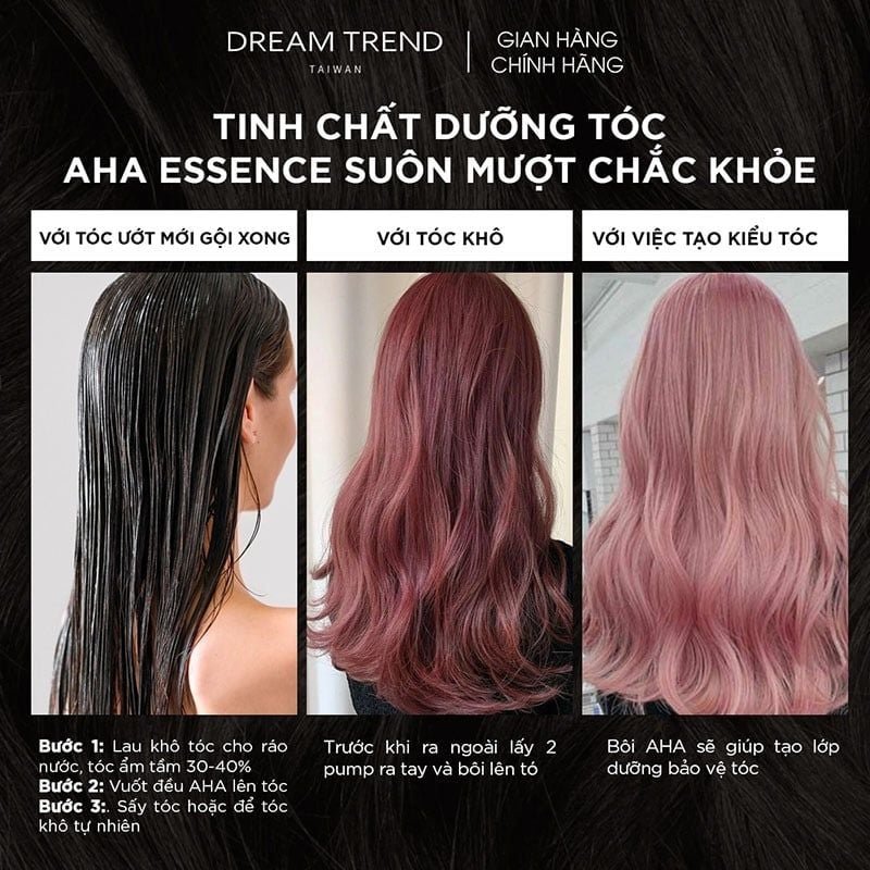 Tinh Chất Dưỡng Tóc Dream Trend Natural Plant Essence 150ml